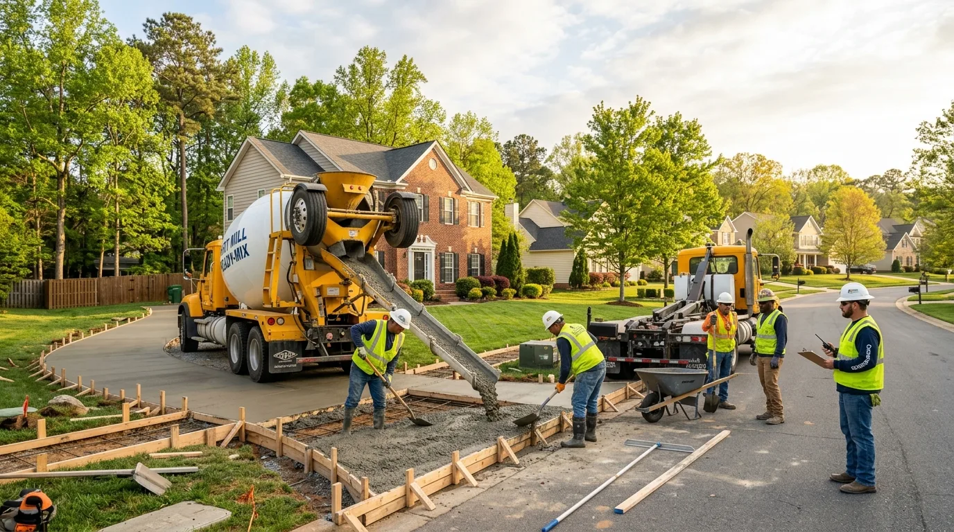 Best Time to Pour Concrete in Spartanburg SC: A Seasonal Guide