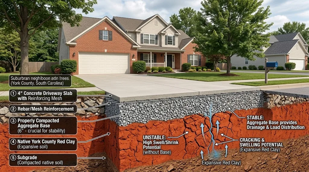 Why Spartanburg's Clay Soil Matters for Your Concrete Project