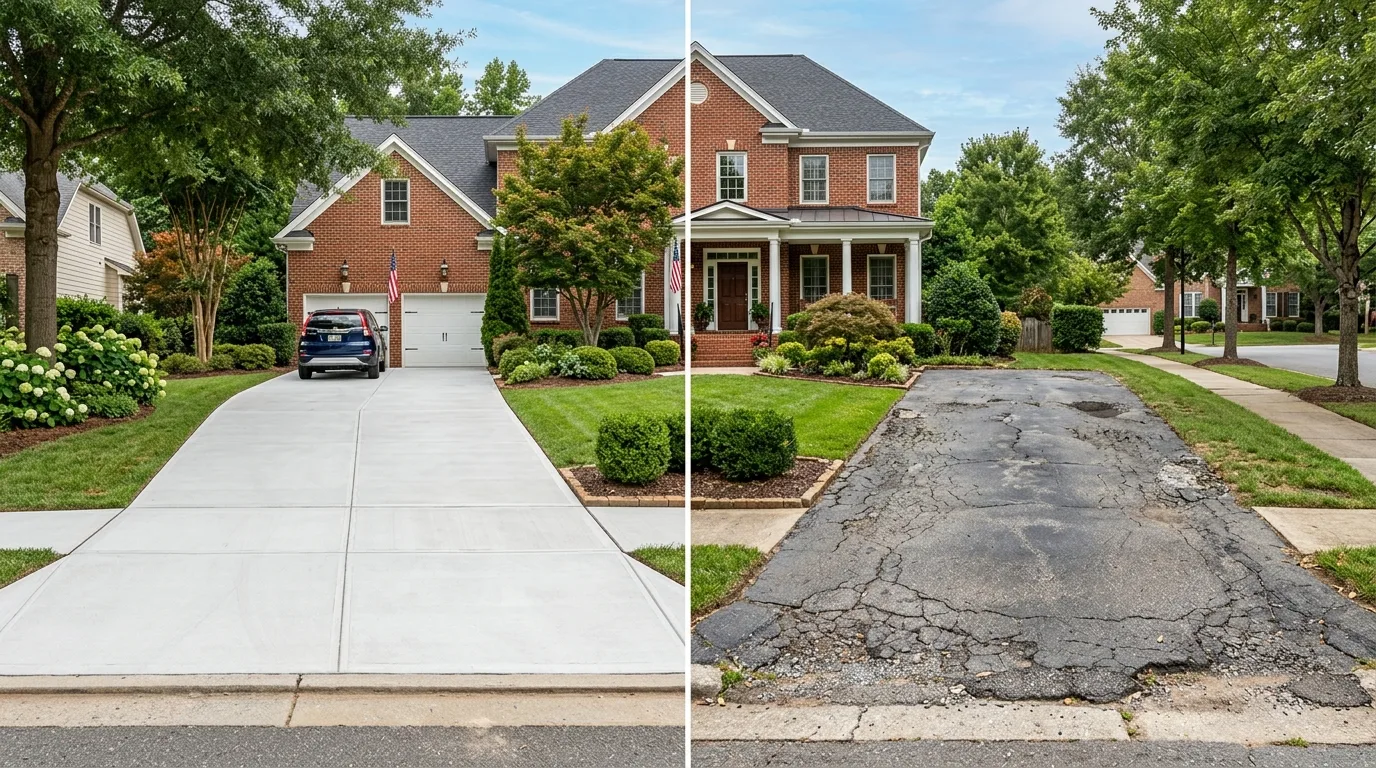 Concrete vs. Asphalt Driveway in Spartanburg SC: Which Is Better?