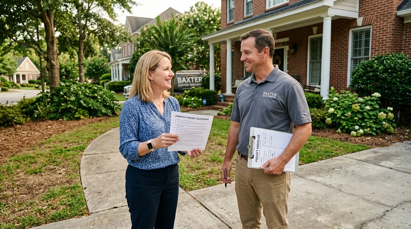 How to Choose a Concrete Contractor in Spartanburg SC