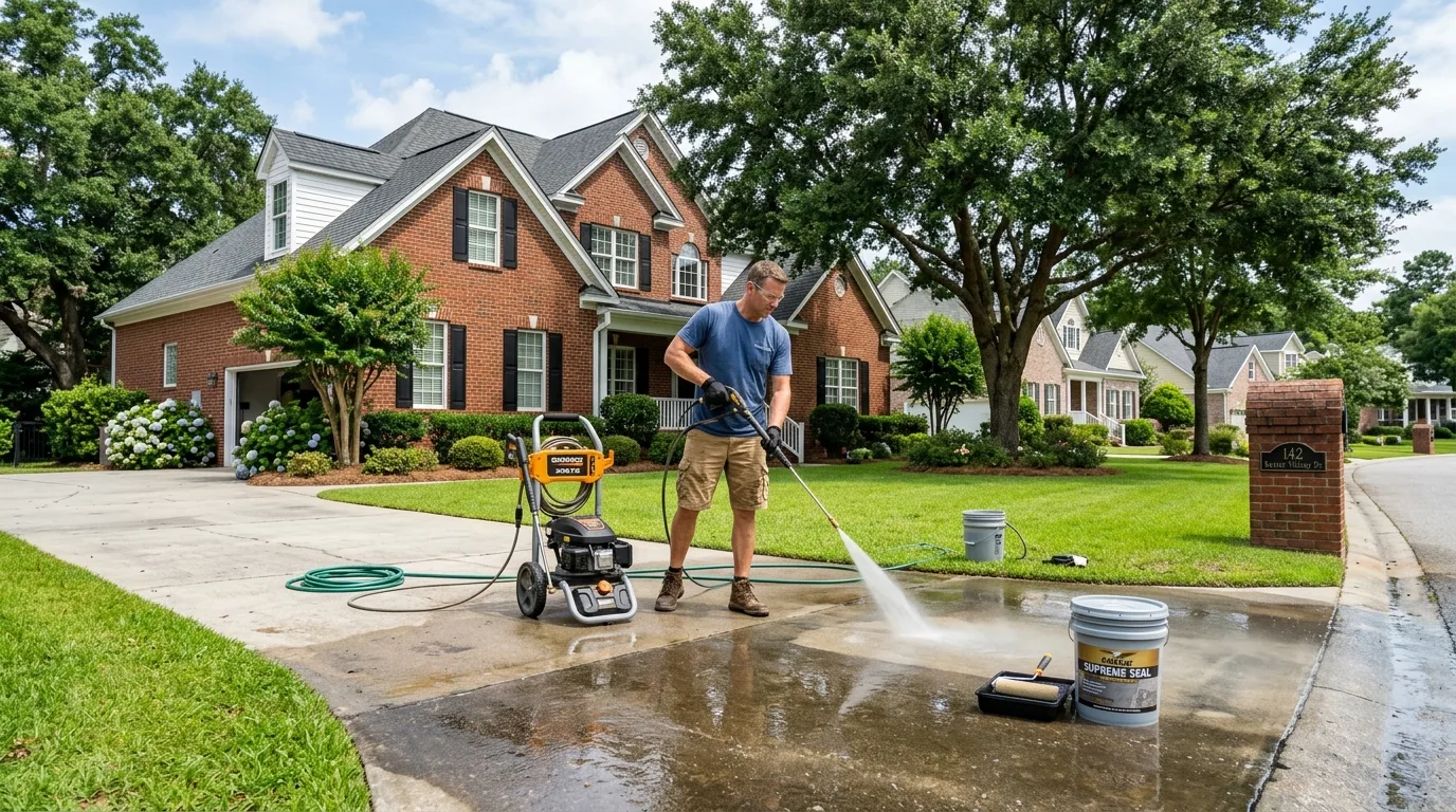 How to Maintain Your Concrete Driveway in South Carolina